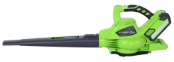 Akumulátorový vysavač a foukač GREENWORKS GD40BV