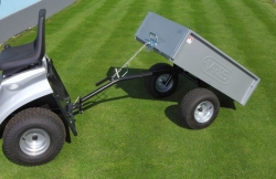 Přívěsný vozík VARES TRVMS pro zahradní traktor