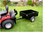 Vozíky pro zahradní traktory