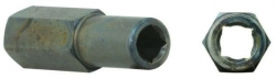 Adaptér pro kultivátor na křovinořez (6,3 mm čtyřhran)