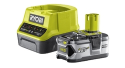Sada nabíječka a akumulátor RYOBI RC18120-140 ONE+ 18V (RC18120 + RB18L40)