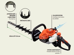 ECHO HCR-2020R motorové nůžky na živý plot