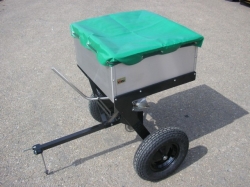 Rozmetací posypový vozík VARES RV 200 za zahradní traktor