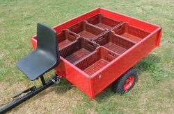 Přívěsný vozík pro malotraktor kultivátor VARES HV 350-7