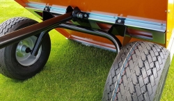 Přívěsný vozík VARES TRVMS POZINK PLUS+ pro zahradní traktor