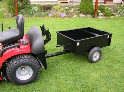 Přívěsný vozík VARES TDK pro zahradní traktor