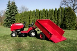 Přívěsný vozík VARES TR220S pro zahradní traktor