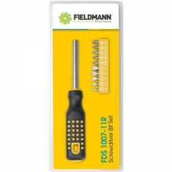 FIELDMANN FDS 1007-11R sada bitů se šroubovákem