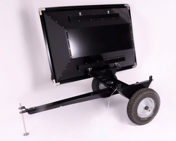 Přívěsný vozík VARES TR100 POZINK PLUS+ pro zahradní traktor