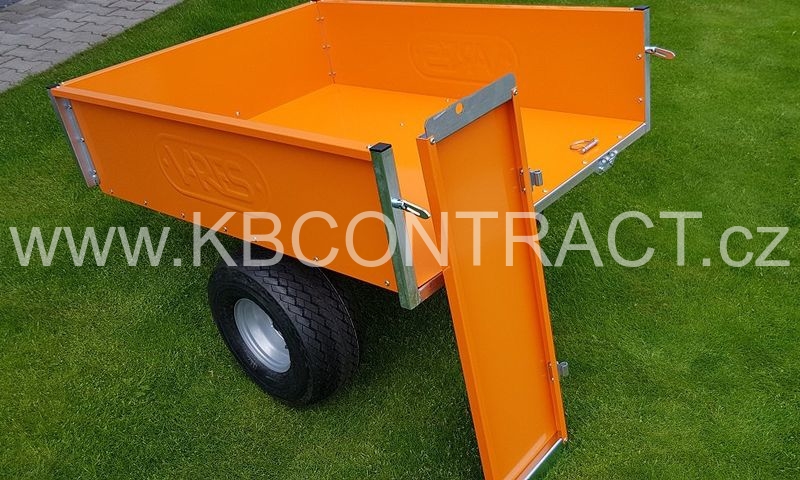Přívěsný vozík VARES TR220S POZINK PLUS+ pro zahradní traktor