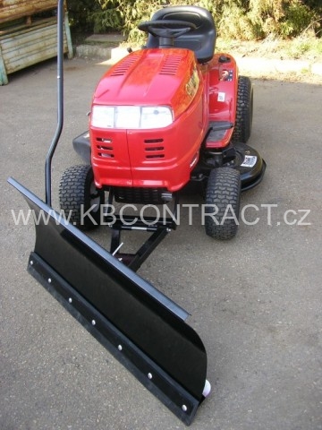 Sněhová radlice pro zahradní traktor VARES 1,0 metr standard