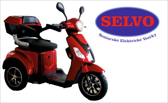 Elektrický vozík SELVO (nejen pro seniory) od nás
